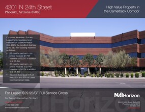 4201 N 24th St, Phoenix, AZ en alquiler Plano del sitio- Imagen 1 de 1