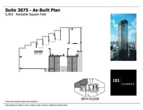 80 S 8th St, Minneapolis, MN en alquiler Plano de la planta- Imagen 1 de 1