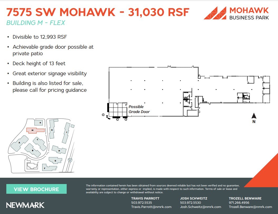 7600-7646 SW Mohawk St, Tualatin, OR en alquiler Plano de la planta- Imagen 1 de 1