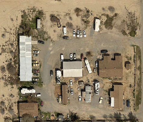 1130 N Leslie St, Pahrump, NV en venta - Vista aérea - Imagen 1 de 7