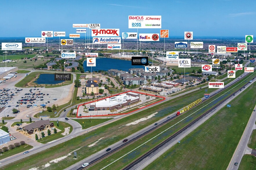 1434 W Highway 287 Byp, Waxahachie, TX en alquiler - Vista aérea - Imagen 1 de 8