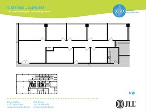 150 N Martingale Rd, Schaumburg, IL en alquiler Plano de la planta- Imagen 1 de 1