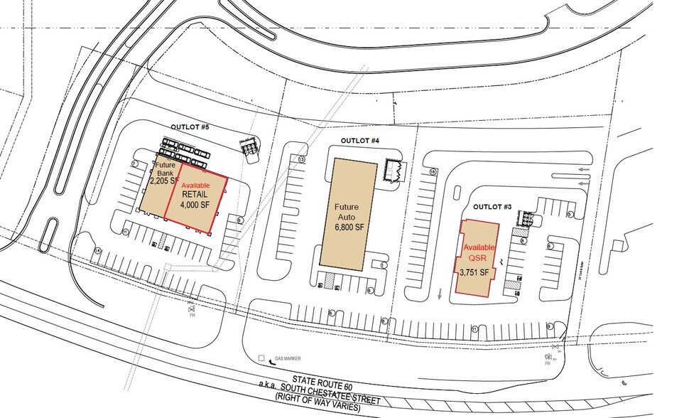 South Chestatee st, Dahlonega, GA en alquiler - Plano del sitio - Imagen 2 de 4