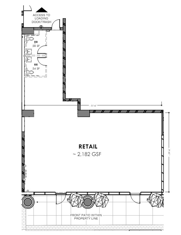 89 E 200 S, Salt Lake City, UT en alquiler Plano de la planta- Imagen 1 de 1