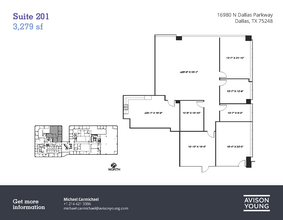 16980 N Dallas Pky, Dallas, TX en alquiler Plano de la planta- Imagen 1 de 1