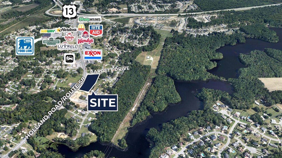 Rt 58 & Holland Road, Suffolk, VA en venta - Foto del edificio - Imagen 1 de 2