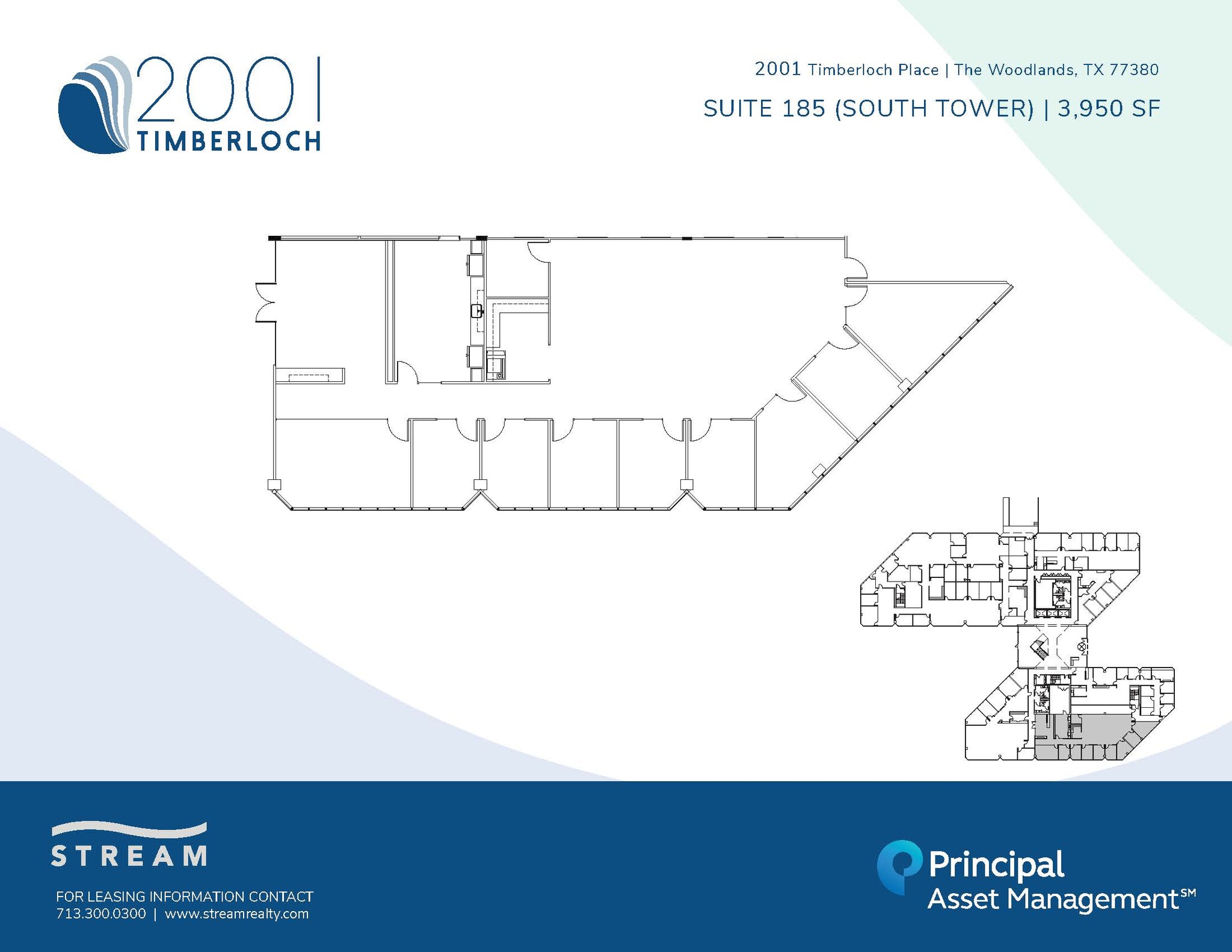 2001 Timberloch Pl, The Woodlands, TX en alquiler Plano de la planta- Imagen 1 de 1