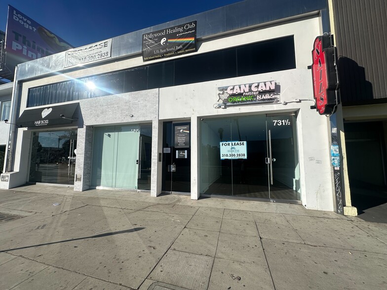 727-731 N La Brea Ave, Los Angeles, CA en alquiler - Foto del edificio - Imagen 3 de 3