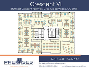 8400 E Crescent Pky, Greenwood Village, CO en alquiler Plano de la planta- Imagen 1 de 1