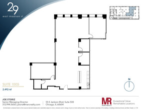 29 E Madison St, Chicago, IL en alquiler Plano de la planta- Imagen 1 de 1