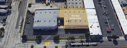 106 W Gardena Blvd, Carson, CA - VISTA AÉREA  vista de mapa