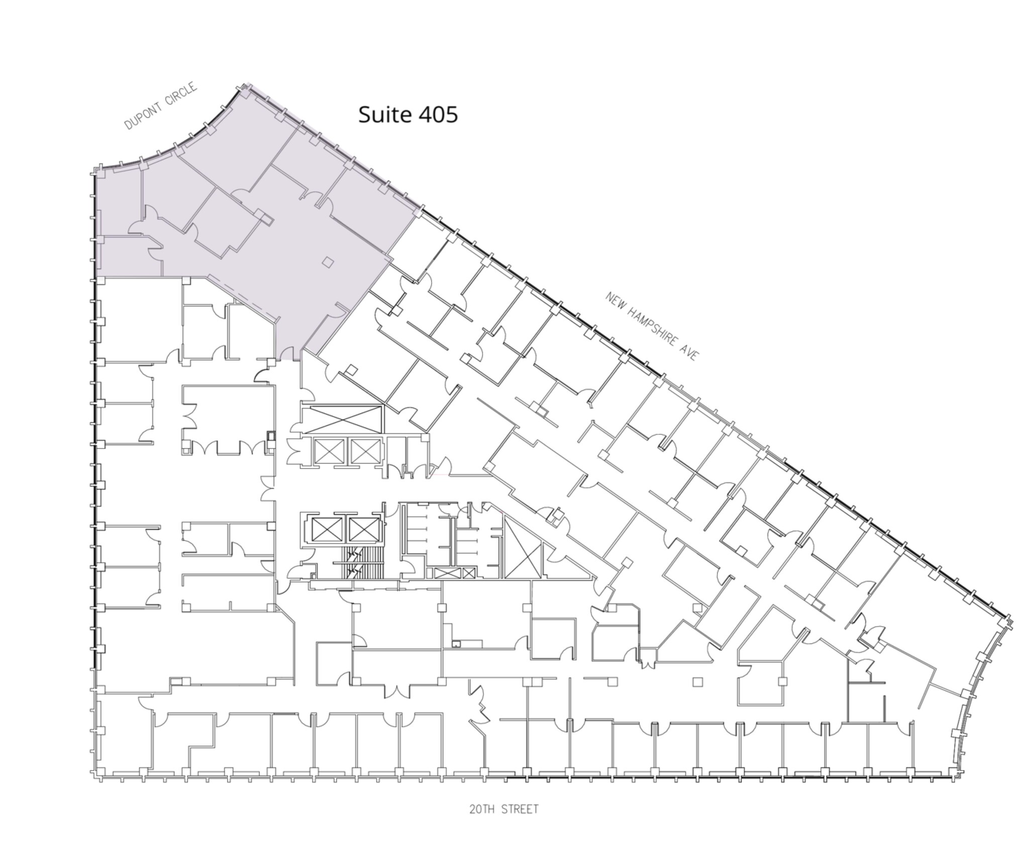 1 DuPont Cir NW, Washington, DC en alquiler Plano de la planta- Imagen 1 de 1