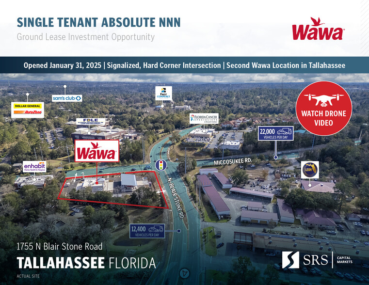 1755 N Blair Stone Rd, Tallahassee, FL en venta - Foto del edificio - Imagen 1 de 10