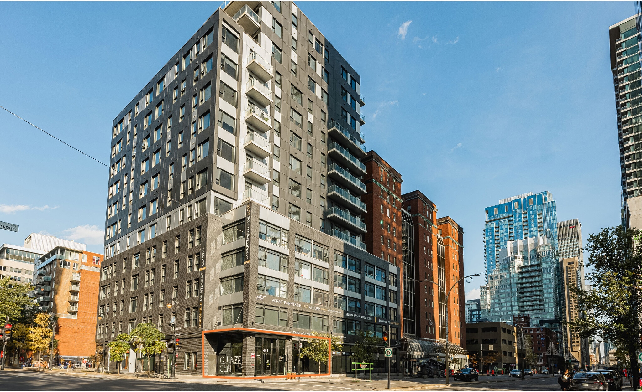 1155 Rue Mackay, Montréal, QC en alquiler Foto del edificio- Imagen 1 de 5