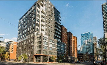 1155 Rue Mackay, Montréal, QC en alquiler Foto del edificio- Imagen 1 de 5