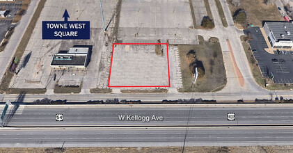 4702 W Kellogg Dr, Wichita, KS - VISTA AÉREA  vista de mapa - Image1