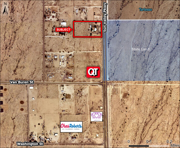 Sun Valley Parkway & Van Buren Street, Buckeye, AZ en venta - Vista aérea - Imagen 1 de 4