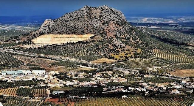 Terreno en Lora de Estepa, Sevilla en venta Vista aérea- Imagen 1 de 2