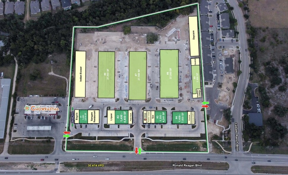 14300 Ronald Reagan Blvd, Cedar Park, TX en alquiler - Plano del sitio - Imagen 3 de 28