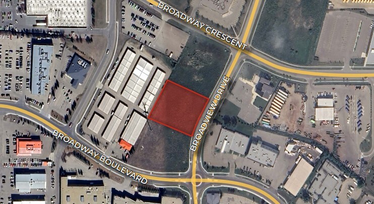 81 Broadway Blvd, Sherwood Park, AB en venta - Vista aérea - Imagen 1 de 1