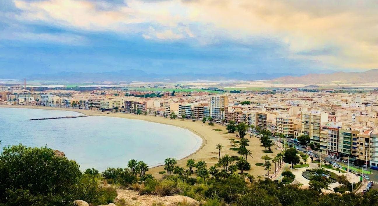 Terreno en Águilas, Murcia en venta Vista aérea- Imagen 1 de 7