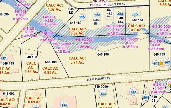 00 S Salisbury Ave, Granite Quarry, NC en venta - Vista aérea - Imagen 2 de 4