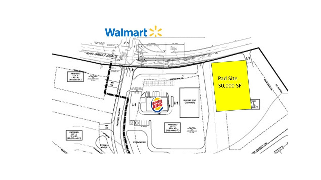 1601 Main St, Leicester, MA en alquiler Plano de solar- Imagen 1 de 2