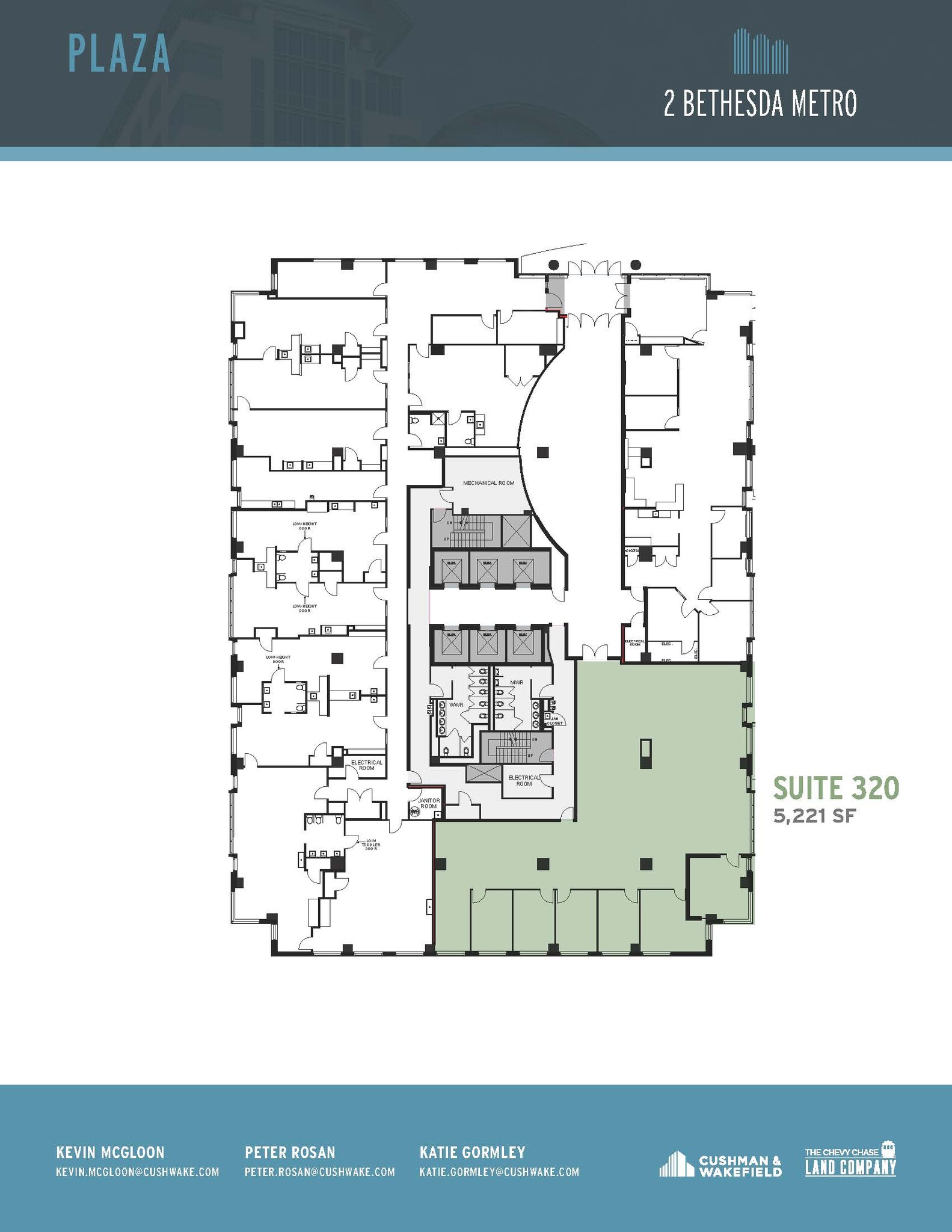 2 Bethesda Metro Ctr, Bethesda, MD en alquiler Plano de la planta- Imagen 1 de 1