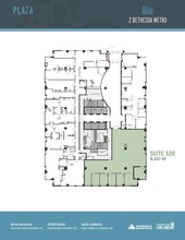 2 Bethesda Metro Ctr, Bethesda, MD en alquiler Plano de la planta- Imagen 1 de 1