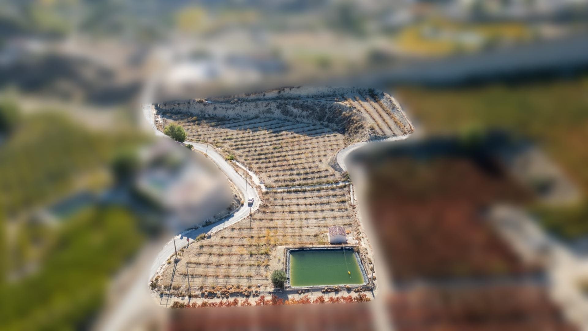 Terreno en Abarán, Murcia en venta Vista aérea- Imagen 1 de 14