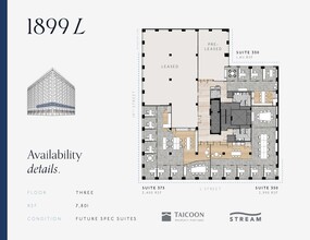 1899 L St NW, Washington, DC en alquiler Plano de la planta- Imagen 1 de 2