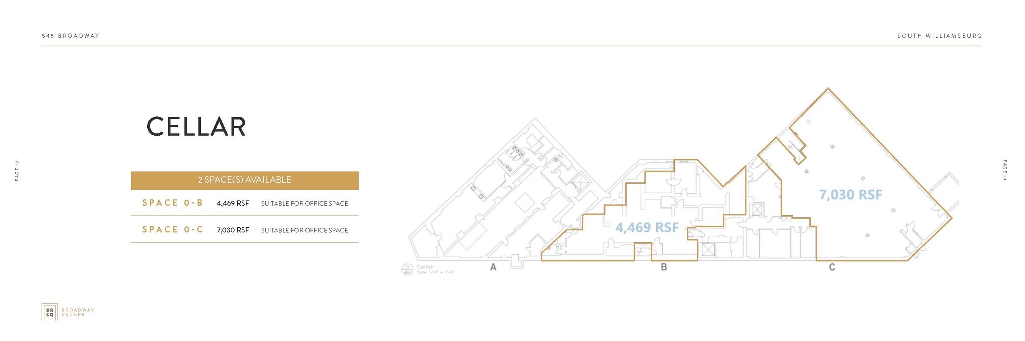 545 Broadway, Brooklyn, NY en alquiler Plano de la planta- Imagen 1 de 1