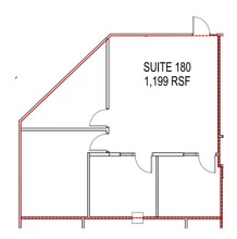 13747 Montfort Dr, Dallas, TX en alquiler Plano de la planta- Imagen 1 de 2