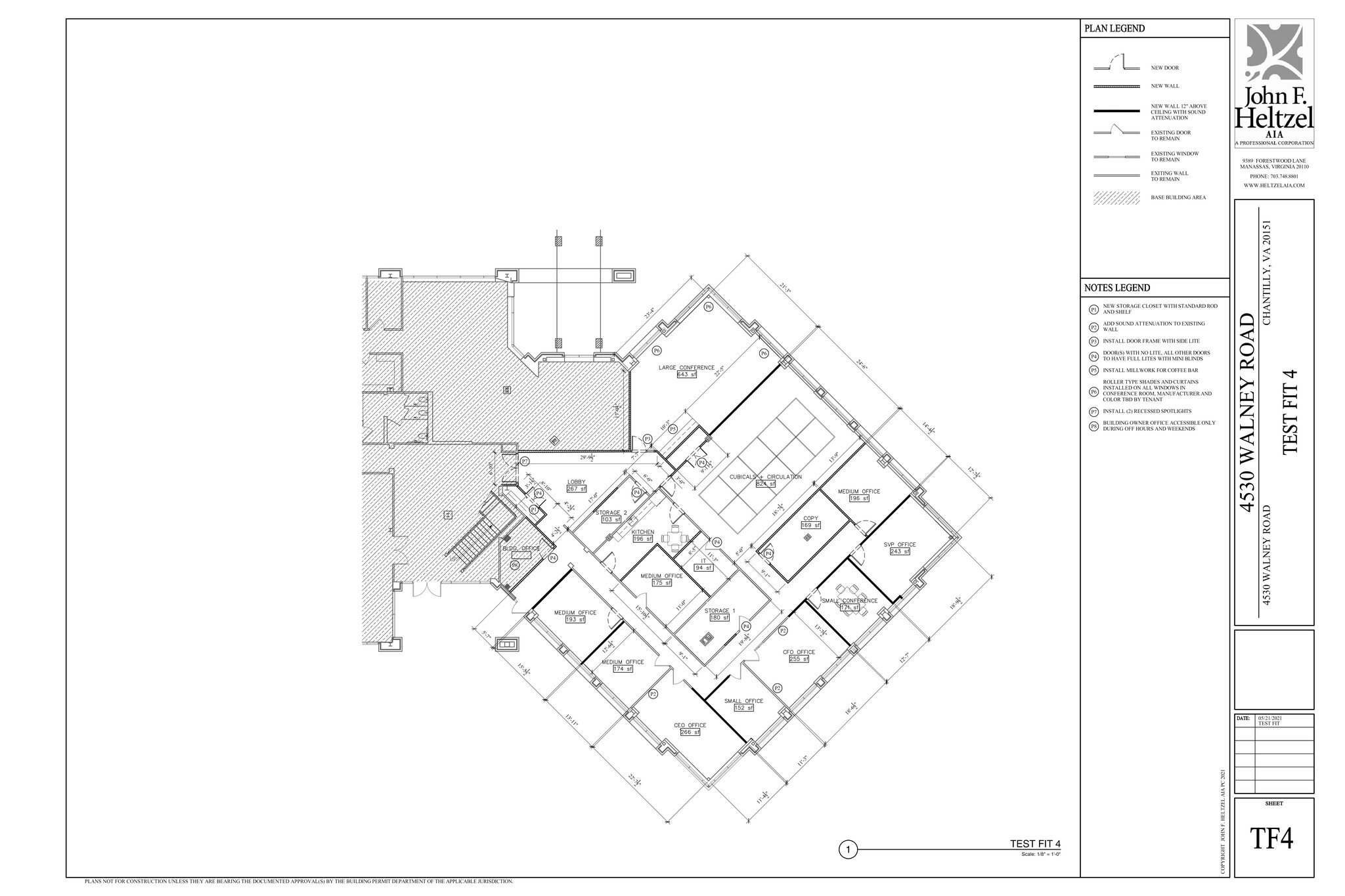 4530 Walney Rd, Chantilly, VA en alquiler Plano del sitio- Imagen 1 de 1