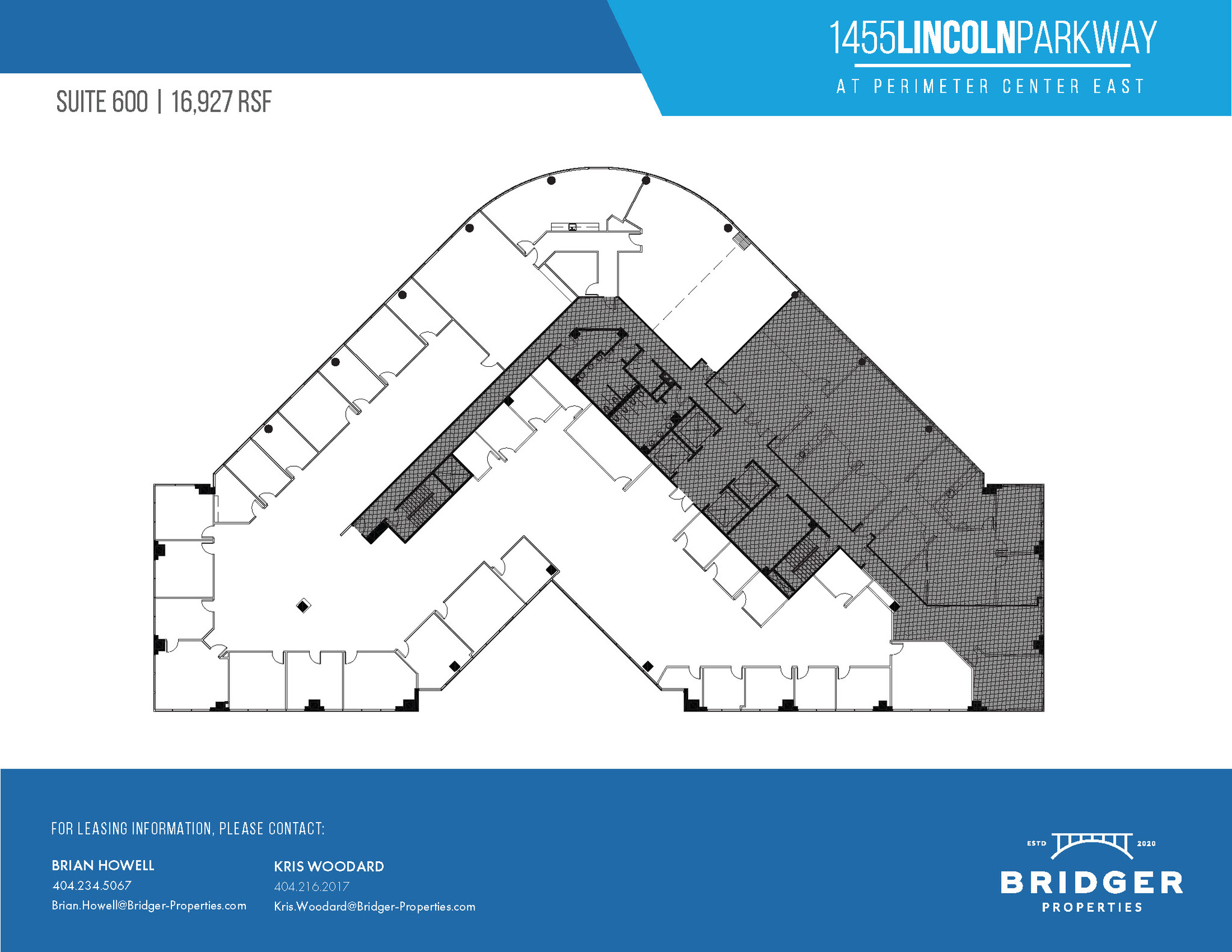 1455 Lincoln Pkwy E, Atlanta, GA en alquiler Plano de la planta- Imagen 1 de 1