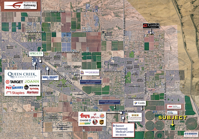 Hash Knife Draw, San Tan Valley, AZ en venta - Vista aérea - Imagen 2 de 2