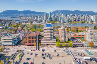 1177 W Broadway, Vancouver, BC - VISTA AÉREA  vista de mapa