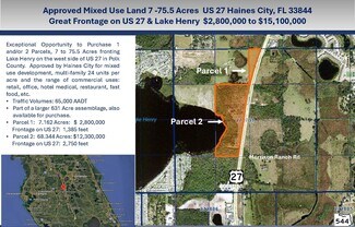 Más detalles de US 27 & SR 544, Haines City, FL - Terreno en venta