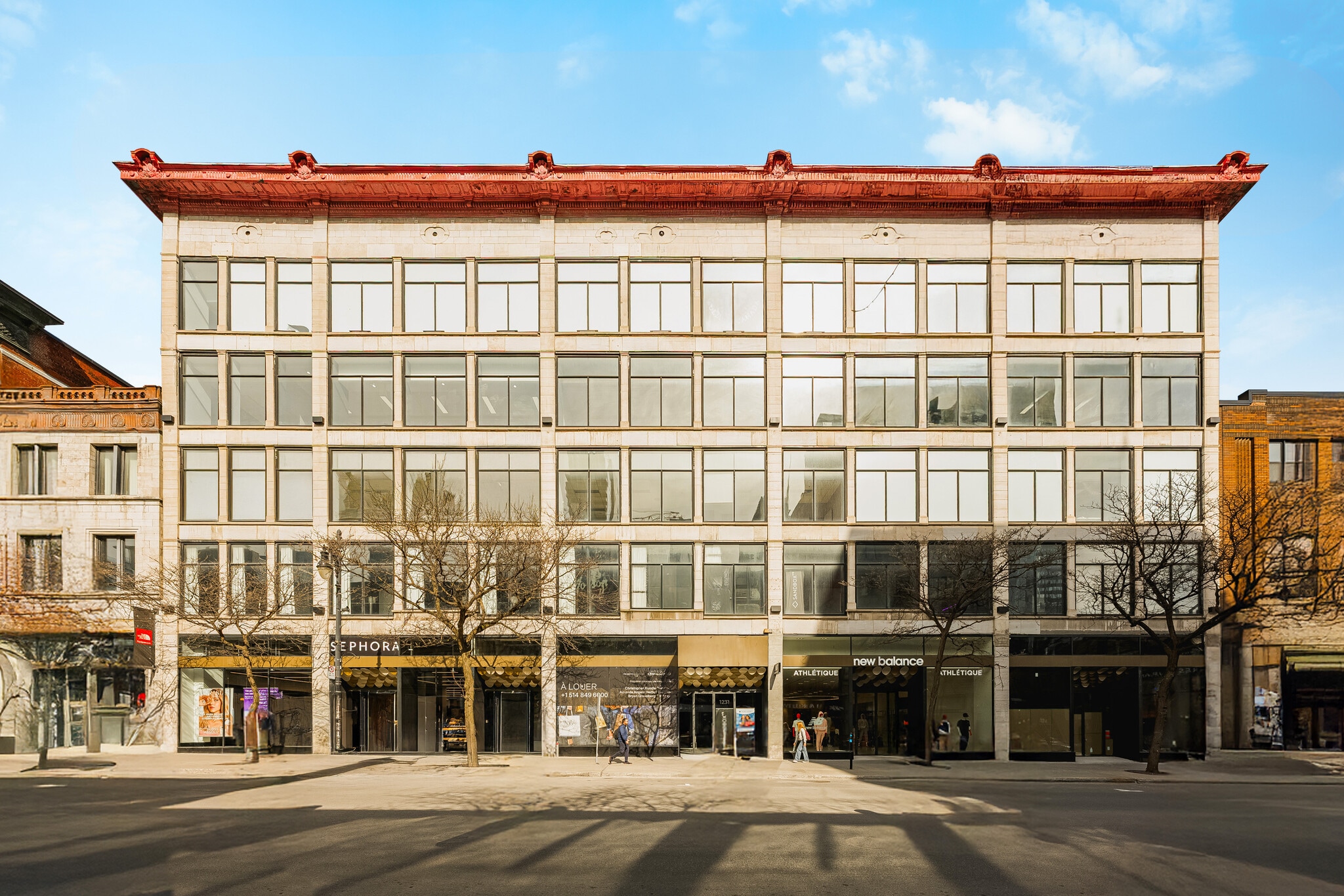 1231 Rue Sainte-Catherine O, Montréal, QC en alquiler Foto del edificio- Imagen 1 de 5