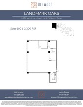 14875 Landmark Blvd, Addison, TX en alquiler Plano de la planta- Imagen 1 de 1