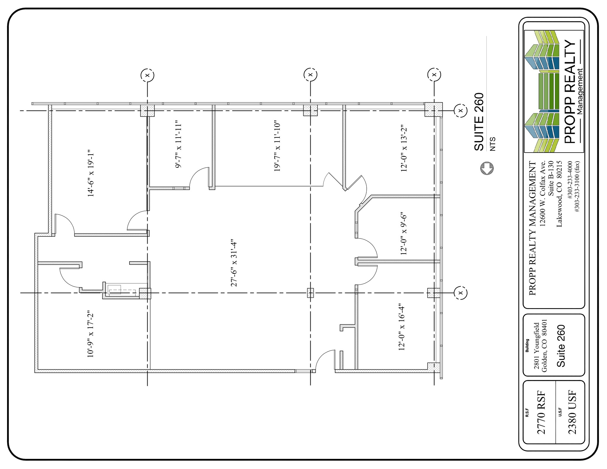 2801 Youngfield St, Golden, CO en alquiler Plano del sitio- Imagen 1 de 1