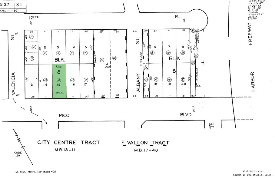 1417 W Pico Blvd, Los Angeles, CA en alquiler - Plano de solar - Imagen 3 de 4