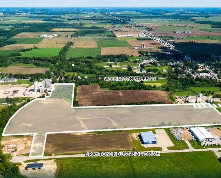 51 Drayton Industrial Dr, Drayton, ON en venta - Vista aérea - Imagen 1 de 1