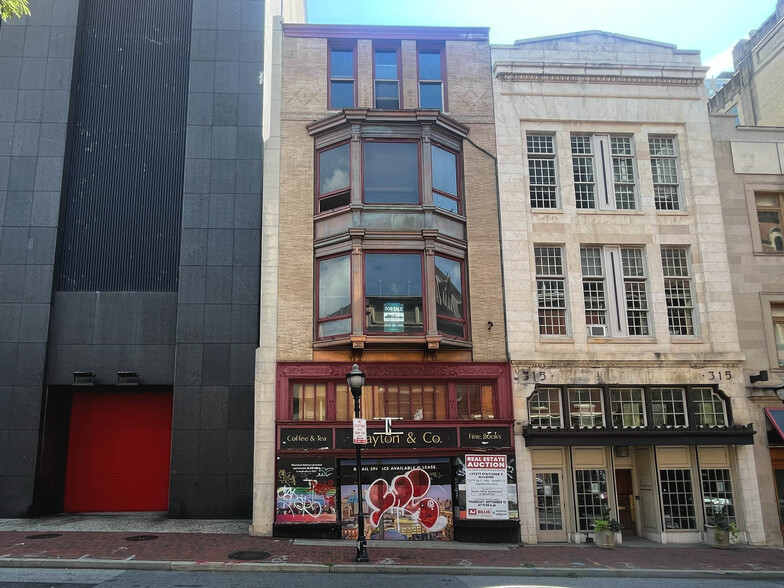 317 N Charles St, Baltimore, MD en venta - Foto del edificio - Imagen 1 de 19