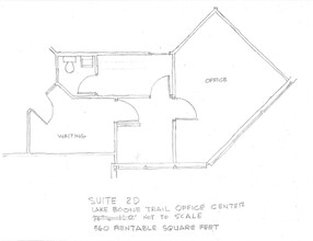 4601 Lake Boone Trl, Raleigh, NC en alquiler Plano de la planta- Imagen 1 de 1