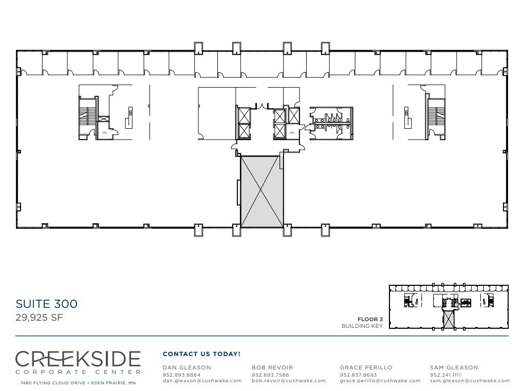 7480 Flying Cloud Dr, Eden Prairie, MN en alquiler Plano de la planta- Imagen 1 de 1