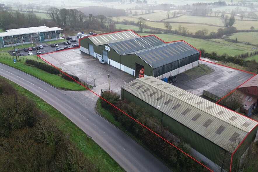 66 Lurgan Rd, Craigavon en alquiler - Vista aérea - Imagen 2 de 2