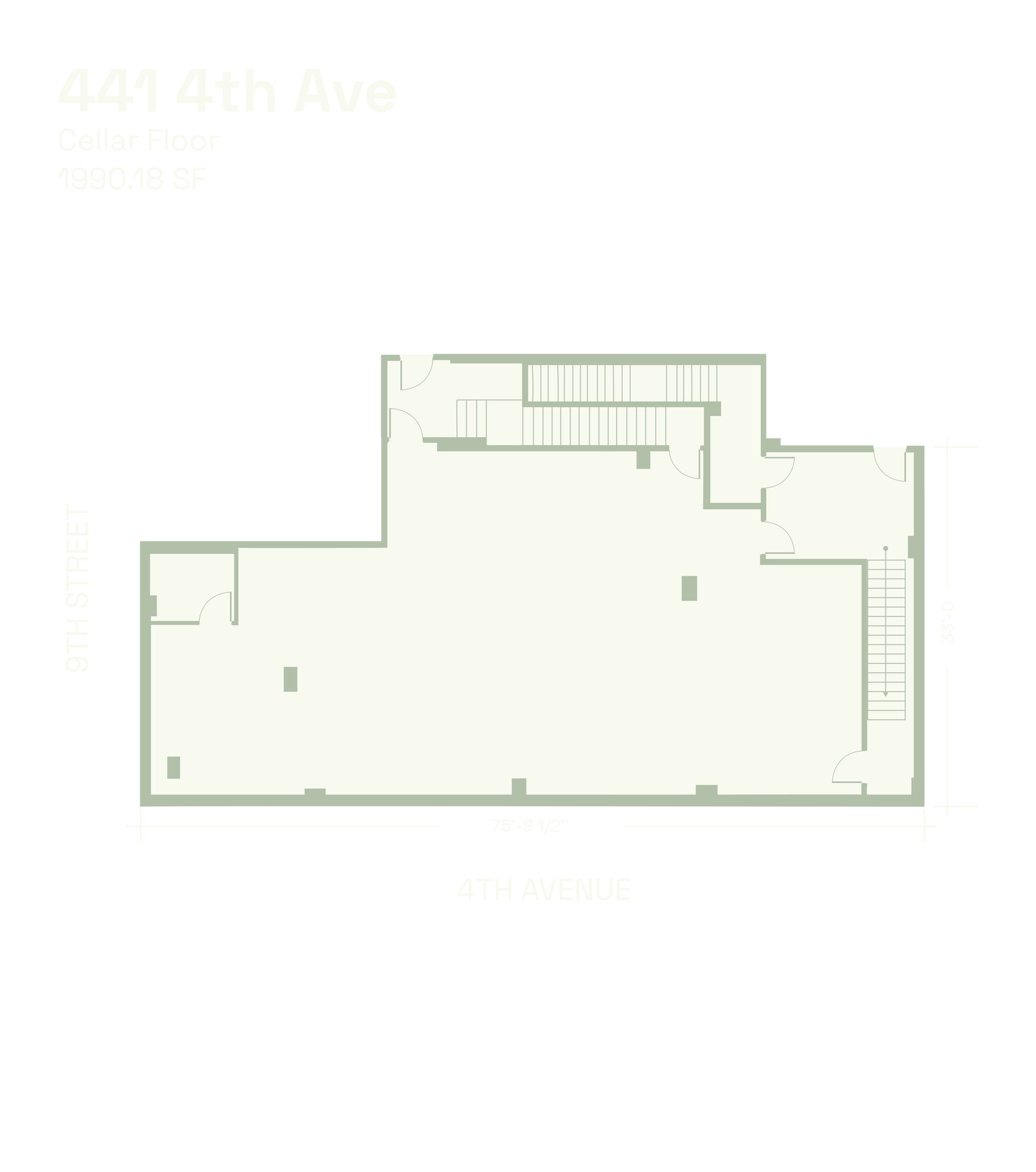 262 9th St, Brooklyn, NY en alquiler Plano de la planta- Imagen 1 de 1