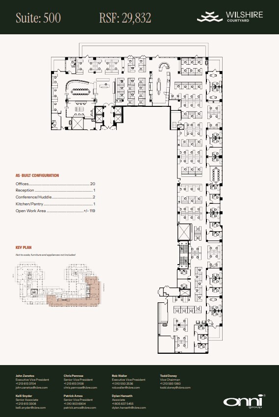 5700 Wilshire Blvd, Los Angeles, CA en alquiler Plano de la planta- Imagen 1 de 1