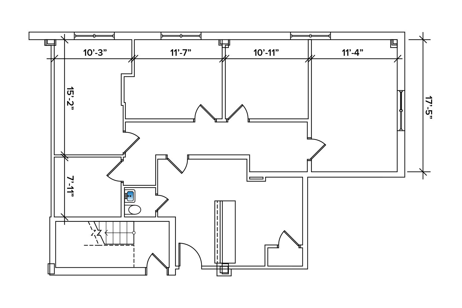 65 E Elizabeth Ave, Bethlehem, PA en alquiler Plano de la planta- Imagen 1 de 2